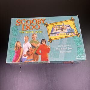 Scooby Doo The Movie Board Game Pressman 2002 Read Description